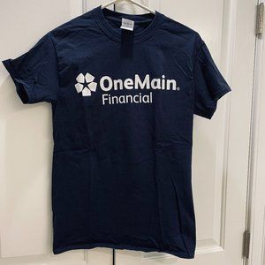 NWOT OneMain Financial Citi Global Community Day T-Shirt, Navy, Cotton, Size S